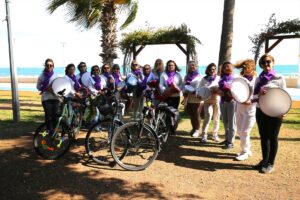 MERSİN (AA) – YAKUP SAĞLAM – Mersin'de bisiklet ve müzik