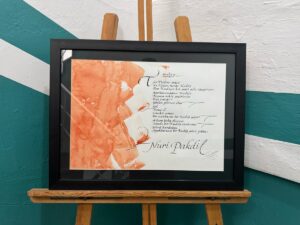 İSTANBUL (AA) – Kaligrafi sanatçısı Sabahattin Nayir, Nuri Pakdil, Sezai