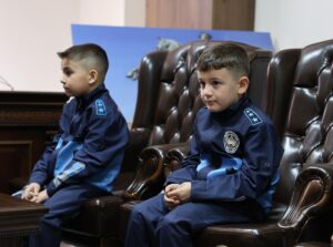 SAMSUN (AA) – Samsun'un Vezirköprü ilçesinde, 23 Nisan Ulusal Egemenlik