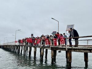 SAMSUN (AA) – Samsun'da ilkokul öğrencileri, İsrail'in Gazze'ye yönelik saldırılarında