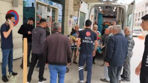 SİİRT (AA) – Siirt'in Pervari ilçesinde ayağı çapa makinesine sıkışan