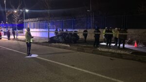 SİVAS (AA) – Sivas'ta, yol kenarındaki ağaca çarpan otomobilin sürücüsü