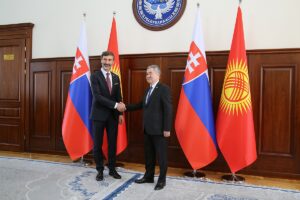 BİŞKEK (AA) – Slovakya Dışişleri ve Avrupa İşleri Bakanı Juraj