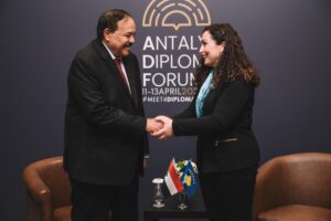 PRİŞTİNE (AA) – Kosova Cumhurbaşkanı Vjosa Osmani, Sudan'ın, Kosova'yı resmen