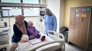 ADANA (AA) – KORAY KILIÇ – Adana'da 7 yaşındaki talasemi