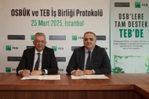 İSTANBUL (AA) – Türk Ekonomi Bankası (TEB) ve Organize Sanayi