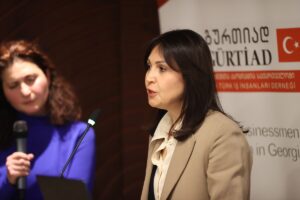 TİFLİS (AA) – Gürcistan'ın başkenti Tiflis'te, "Gürcistan-Türkiye Ticaret İlişkileri" konulu