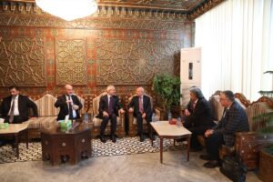 ŞAM (AA) – Ulaştırma ve Altyapı Bakanı Abdulkadir Uraloğlu ve