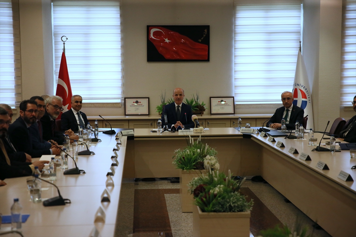 YÖK Başkanı Prof. Dr. Özvar, GAÜN'ü ziyareti sonrasında açıklamada bulundu: