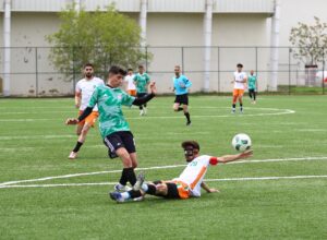 BİNGÖL (AA) – Bingöl'de YURTLİG Doğu Anadolu Futbol Grup Müsabakaları,