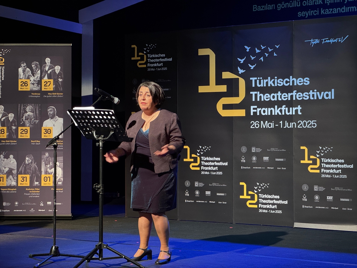 “12. Frankfurt Türk Tiyatro Festivali” Gallus Theater'da “Yenilmez” oyunuyla başladı