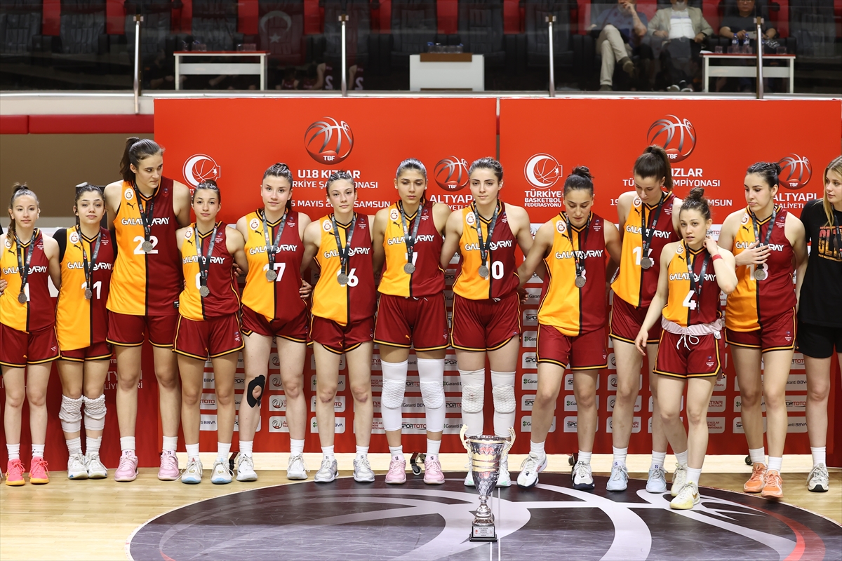 18 Yaş Altı Kızlar Basketbol Türkiye Şampiyonası Samsun'da sona erdi