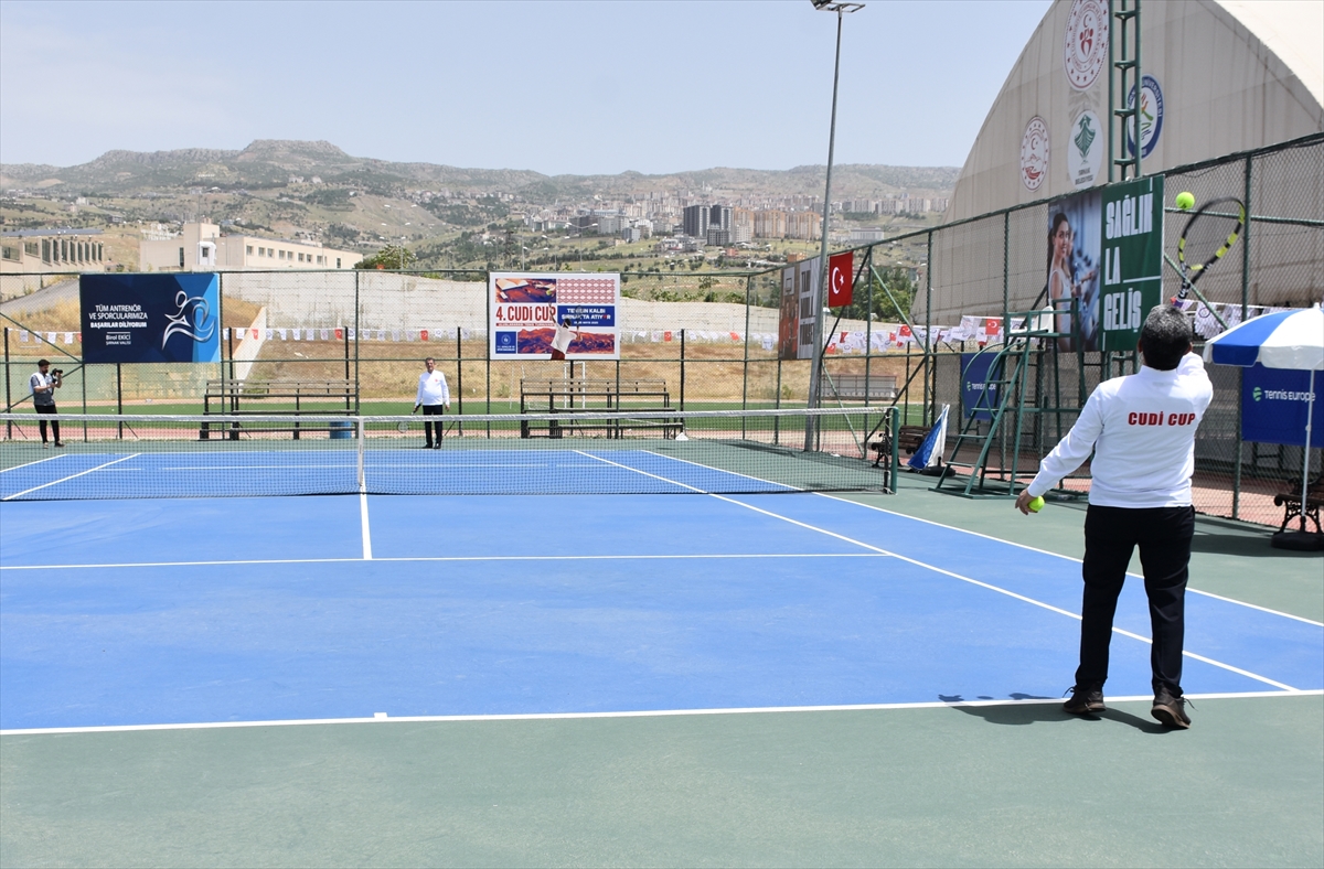 4. Uluslararası Cudi Cup Tenis Turnuvası, 20 Mayıs'ta Şırnak'ta başlayacak