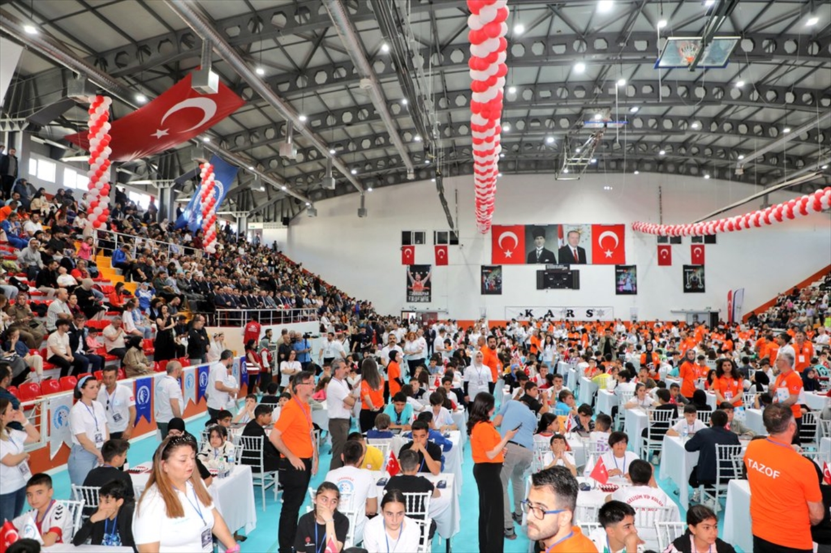 7. Akıl ve Zeka Oyunları Türkiye Şampiyonası Kars'ta başladı