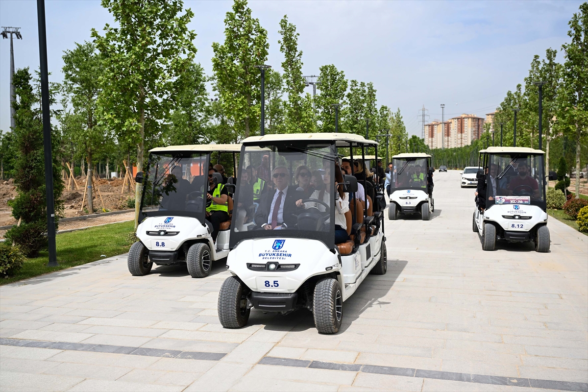 ABB Başkanı Yavaş, Atatürk Çocukları ve Doğal Yaşam Parkı'nı tanıttı: