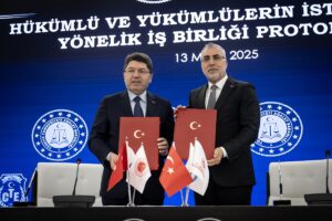 ANKARA (AA) – Adalet Bakanlığı ile Çalışma ve Sosyal Güvenlik