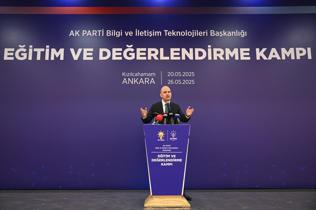 AK Parti Genel Başkan Yardımcısı Ömer İleri, Eğitim ve Değerlendirme Kampı'nda konuştu: