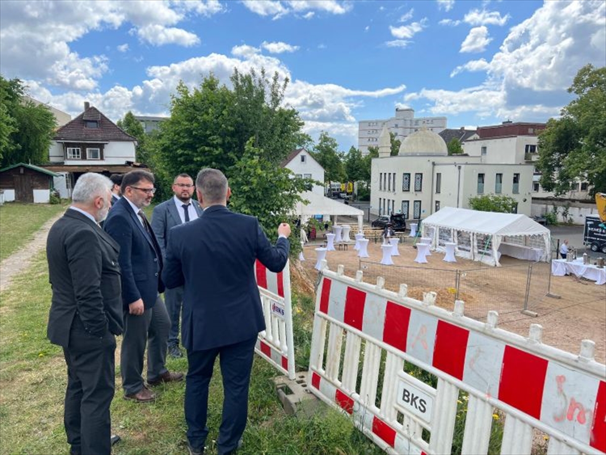 Almanya'da DİTİB Giessen Camisi ve Külliyesi'nin temeli atıldı
