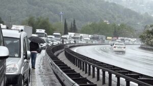 - Kaza anı güvenlik kamerasınca kaydedildi