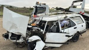 ANKARA (AA) – Ankara'nın Çubuk ilçesinde meydana gelen trafik kazasında