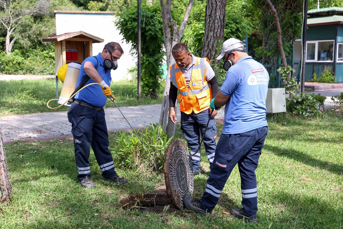Antalya Sarısu Kadınlar Plajı'nda sezon hazırlıkları tamamlandı