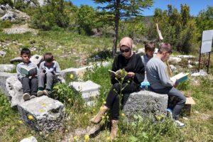 ANTALYA (AA) – Antalya'nın Akseki ilçesinde, öğrencilerin tarihi ve kültürel