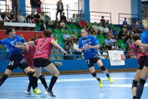 Hentbol: Kadınlar Süper Lig play-off final serisi MUĞLA (AA) – Hentbol Kadınlar Süper Lig play-off final serisi