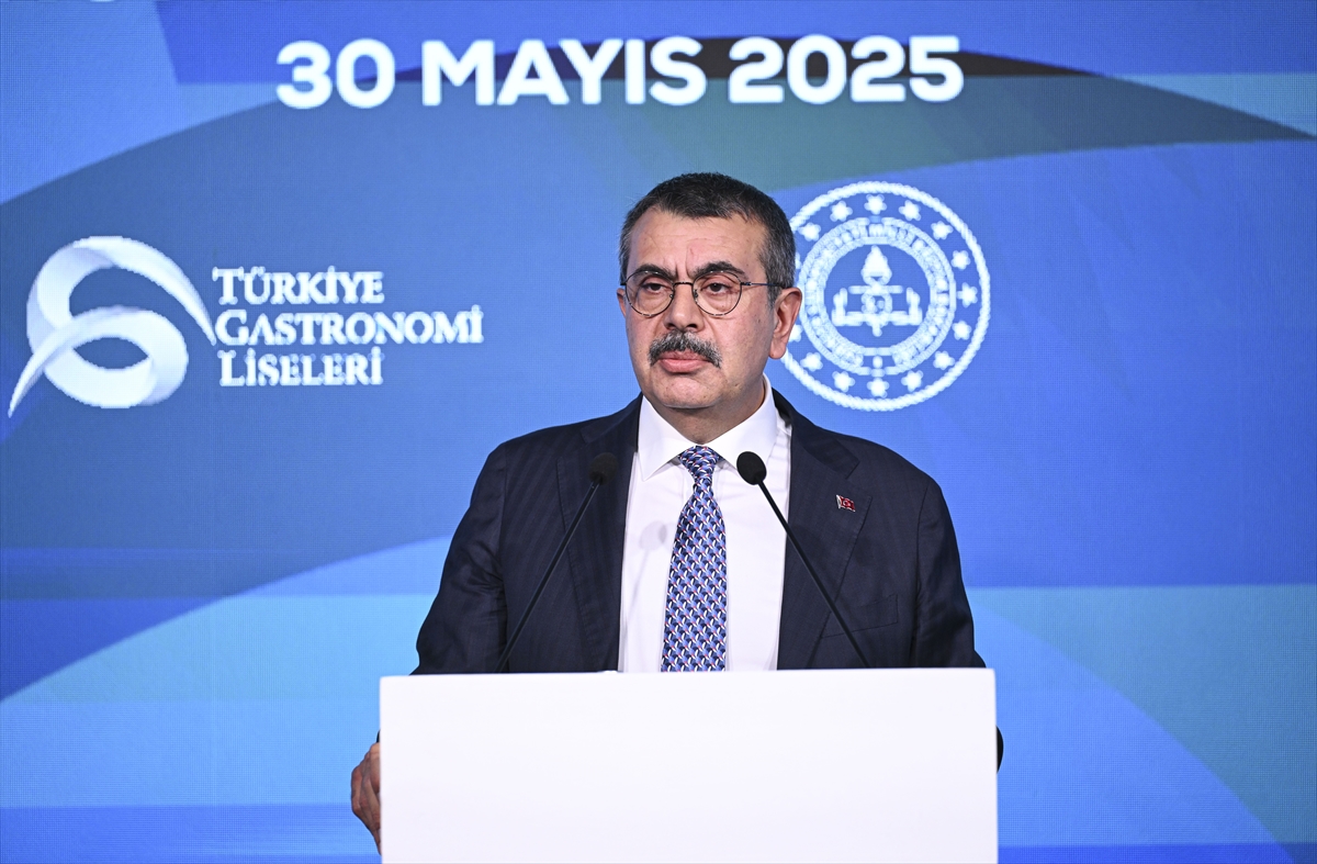 Bakan Tekin, “Türkiye Gastronomi Liseleri Projesi” tanıtım programında konuştu: