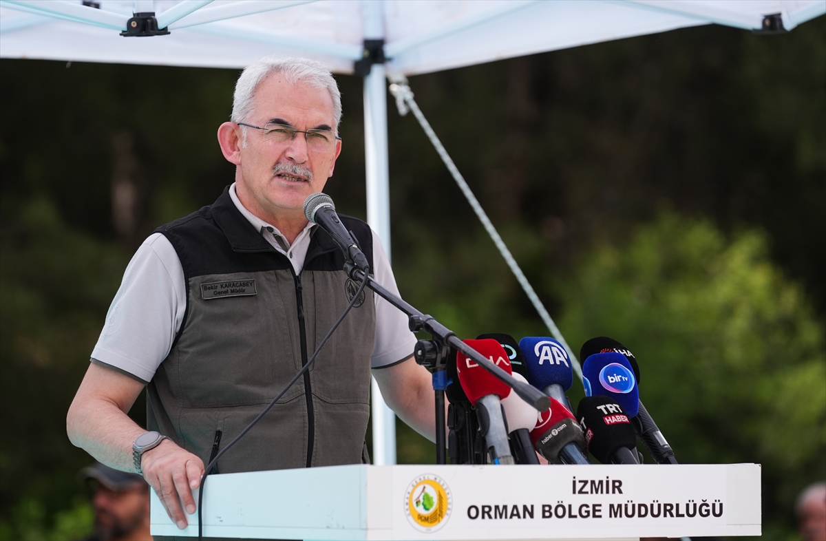 Bakan Yumaklı, İzmir'de “Orman Benim” kampanyasında konuştu: