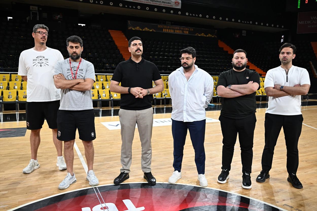 Basketbolda Mersin Spor, Anadolu Efes maçının hazırlıklarını sürdürdü