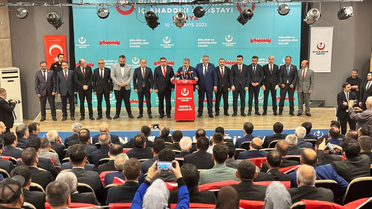 BBP Genel Başkanı Destici, Konya'da konuştu: