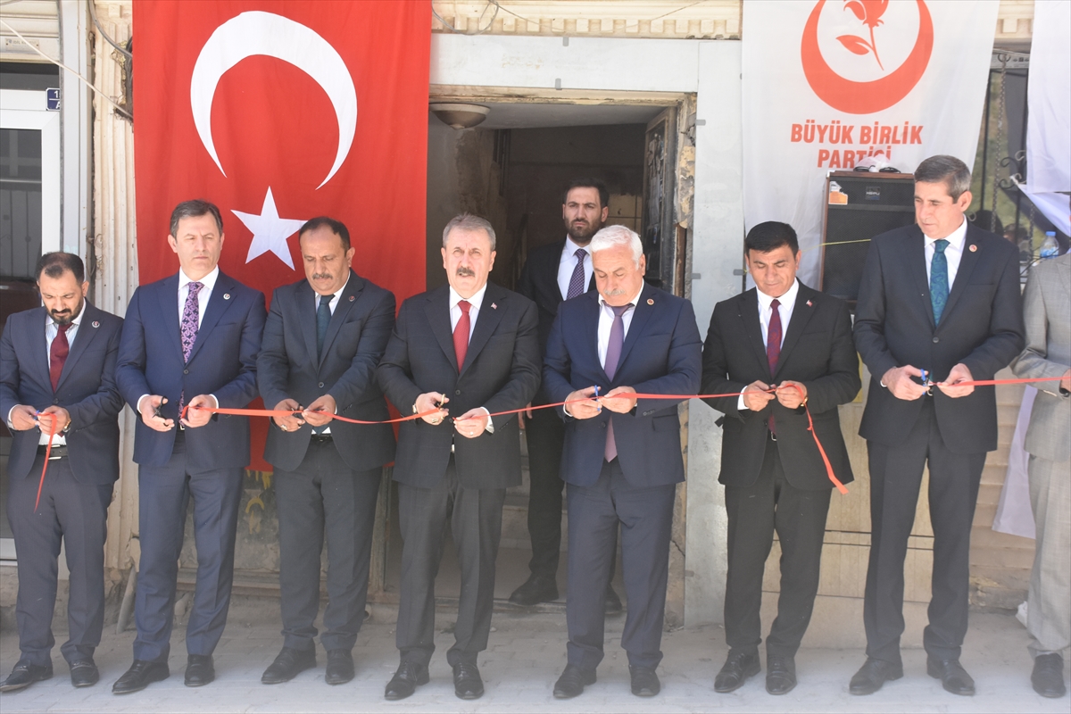 BBP Genel Başkanı Mustafa Destici, Şırnak'ta konuştu: