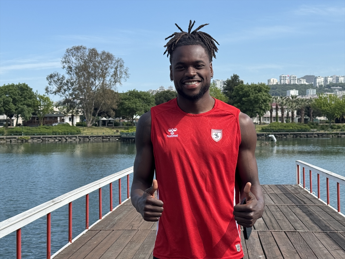 Belçikalı golcü oyuncu Dimata, Samsunspor'da olmaktan mutlu