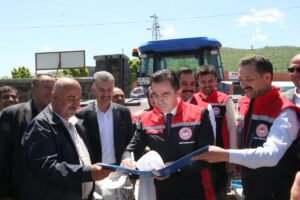 BİTLİS (AA) – Bitlis'in Güroymak ilçesinde çiftçilere yüzde 75 hibeli,