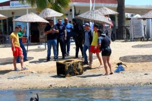 - Çıkarılan atıklar arasında çamaşır makinesinin de olması dikkati çekti