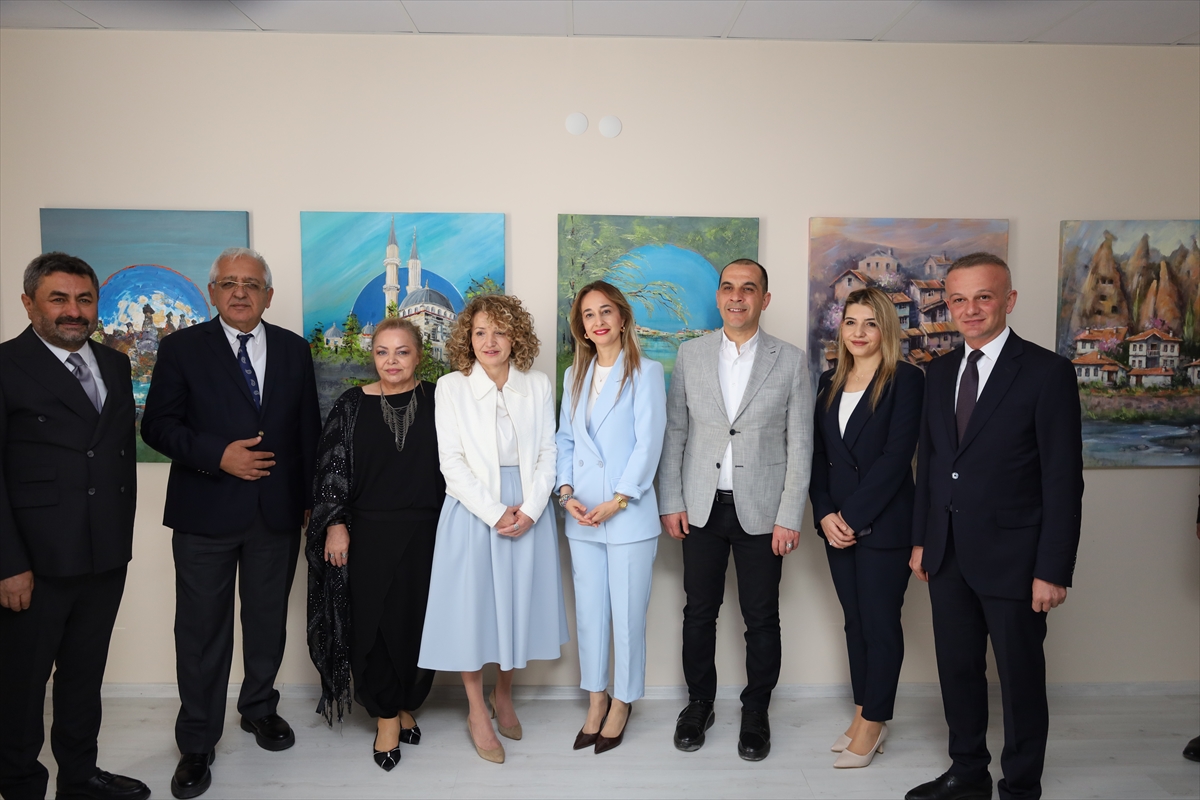 Çankırı'da “Uluslararası Resim Çalıştayı” yapıldı