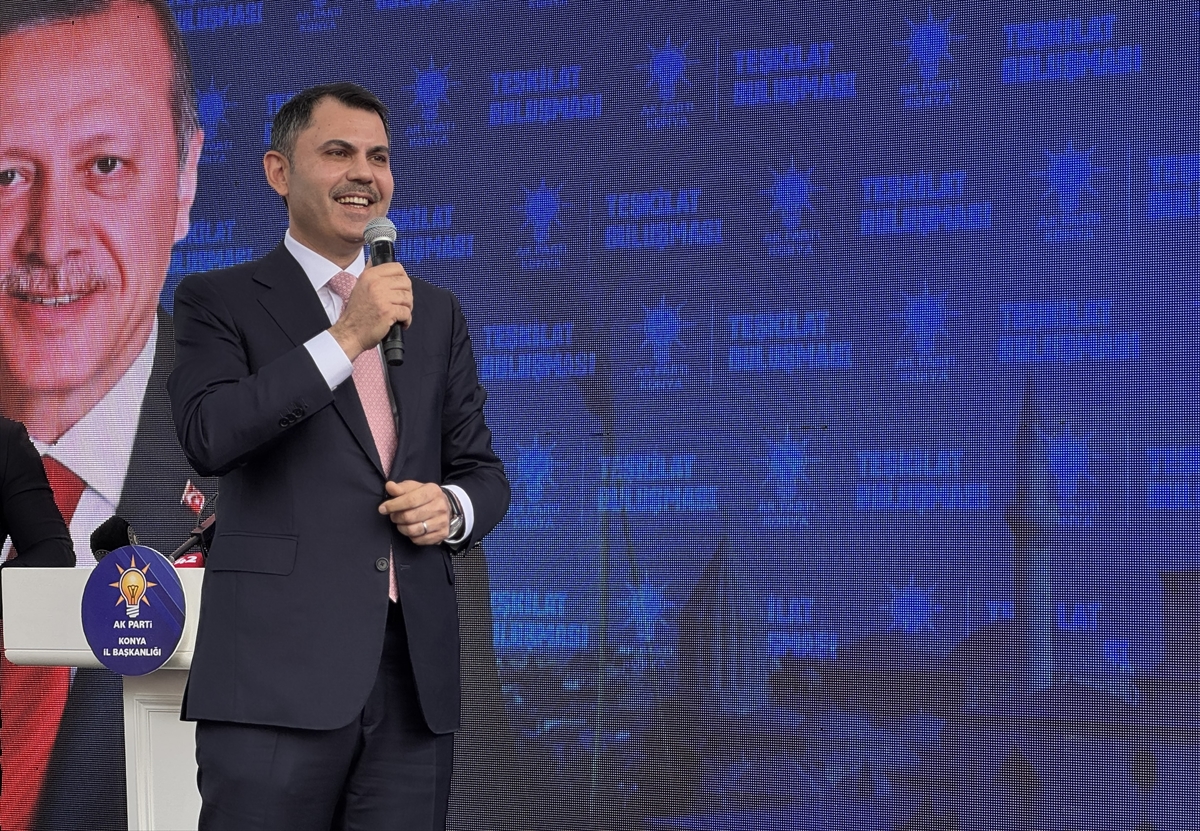Çevre, Şehircilik ve İklim Değişikliği Bakanı Kurum, Konya'da konuştu: