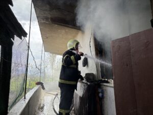 ÇORUM (AA) – ​​​​​​​Çorum'un Osmancık ilçesinde 2 katlı müstakil evde