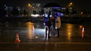 ÇORUM (AA) – Çorum'da dünürler arasında çıkan silahlı kavgada 2