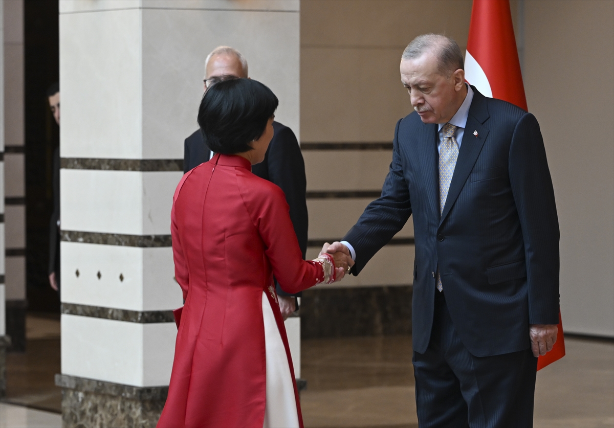 Cumhurbaşkanı Erdoğan, 5 ülkenin büyükelçisini kabul etti