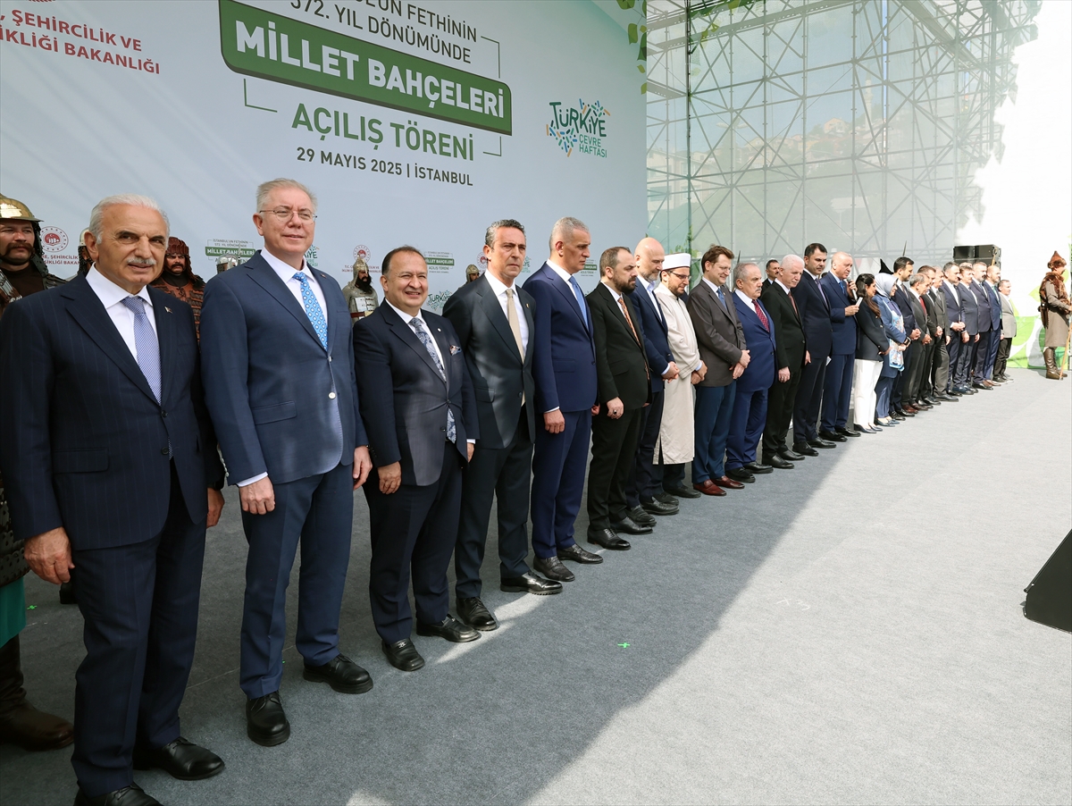 Cumhurbaşkanı Erdoğan, Millet Bahçeleri Açılış Töreni'nde konuştu: (1)