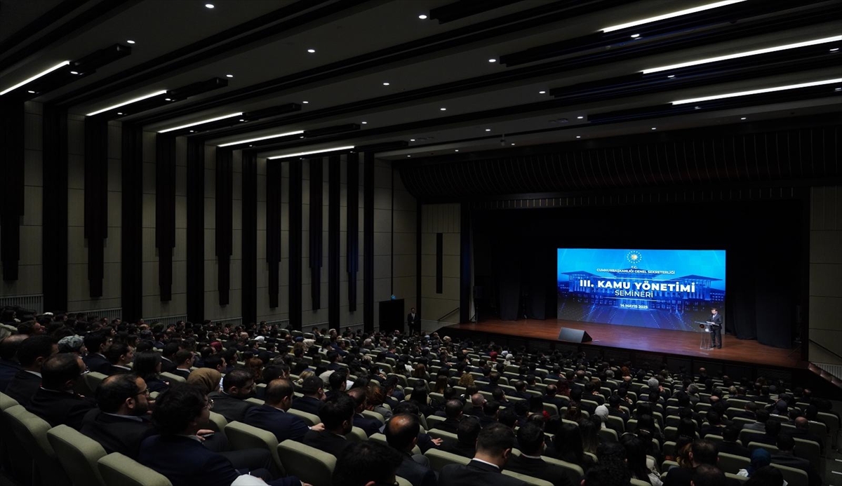 Cumhurbaşkanlığı Genel Sekreterliğince “3. Kamu Yönetimi Semineri” düzenlendi