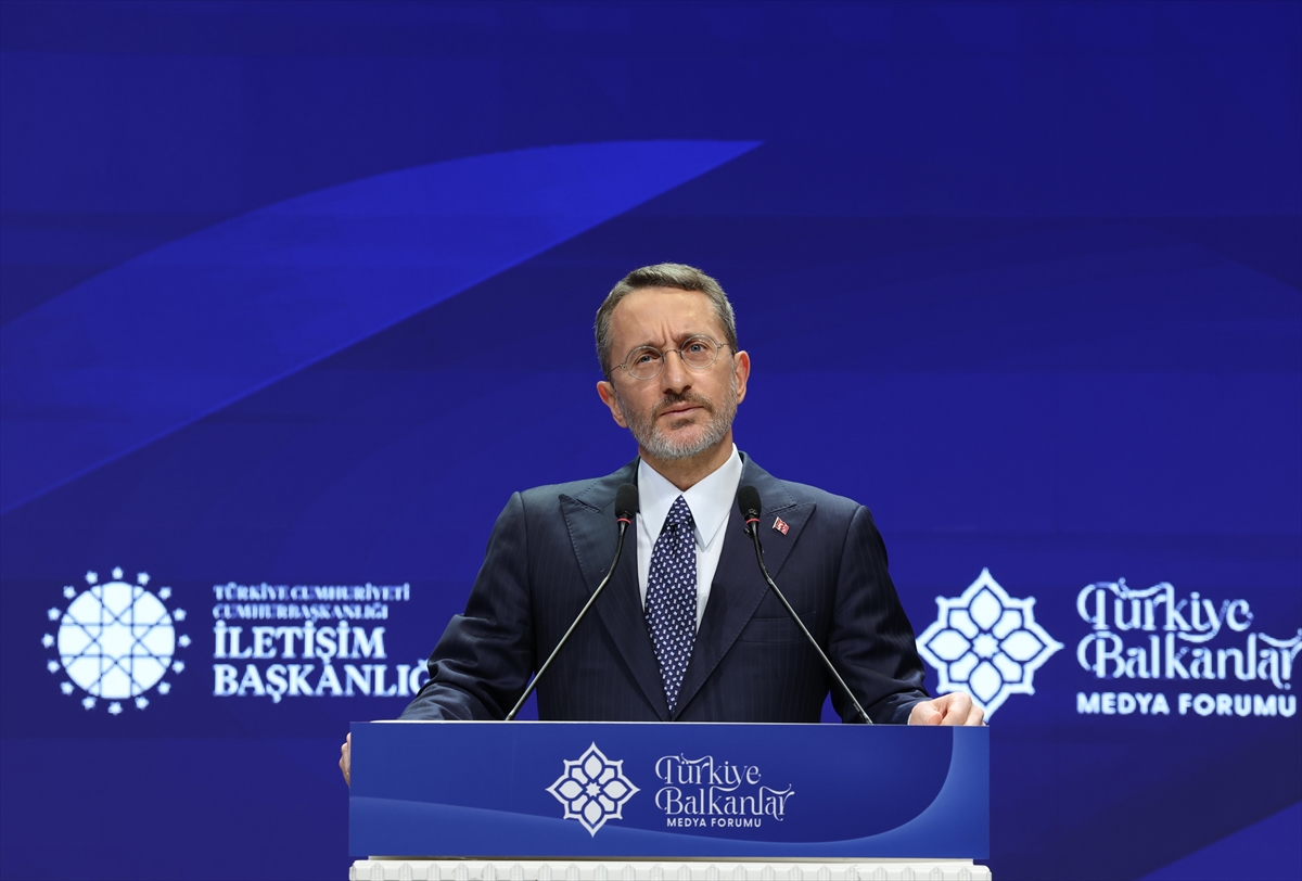 Cumhurbaşkanlığı İletişim Başkanı Altun, Türkiye-Balkanlar Medya Forumu'nda konuştu: