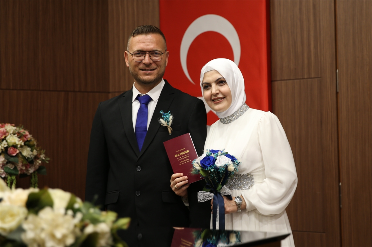 Denizli'de nikah salonlarında “25.05.2025” yoğunluğu yaşandı