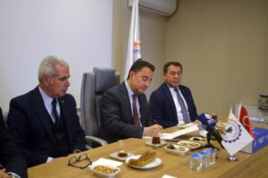 AMASYA (AA) – DEVA Partisi Genel Başkanı Ali Babacan, Amasya’nın