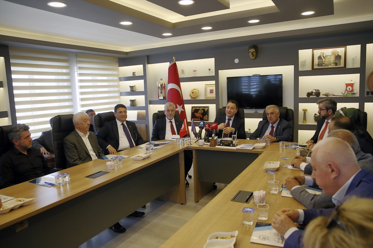 DEVA Partisi Genel Başkanı Babacan, Çorum'da konuştu: