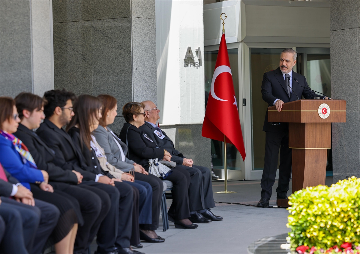 Türkiye'nin Valetta Büyükelçisi Erdeniz Şen için Dışişleri Bakanlığında anma töreni düzenlendi