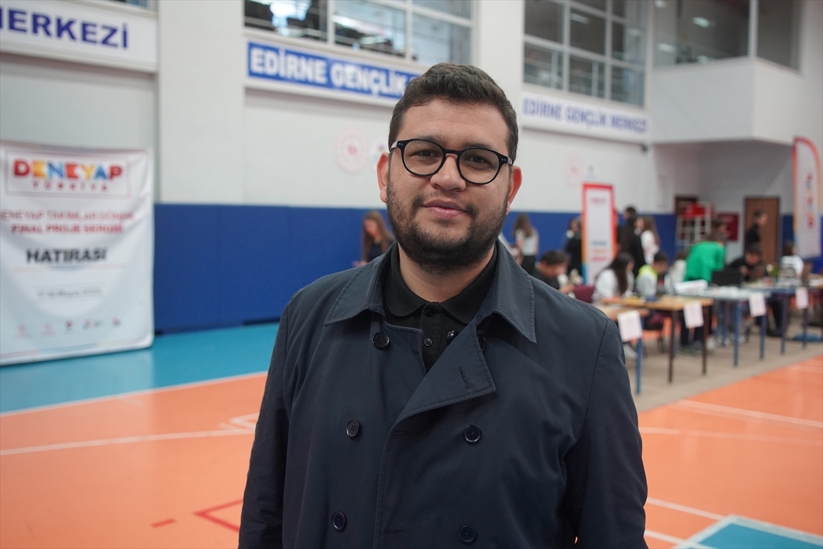 Edirne'de geleceğin teknoloji yıldızları projelerini sergiledi