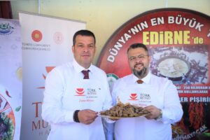 EDİRNE (AA) – Edirne'de "Türk Mutfağı Haftası" kapsamında coğrafi işaretli