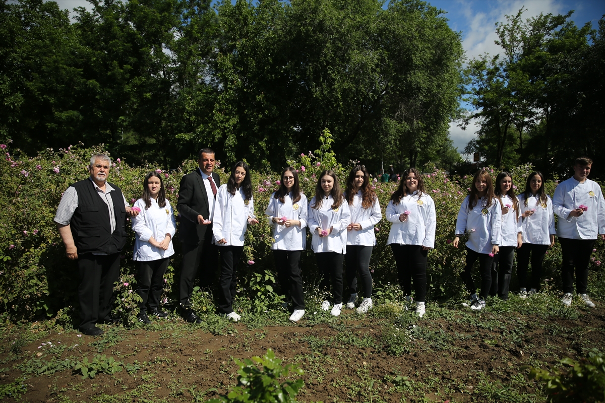 Edirne'de “Türk Mutfağı Haftası”nda öğrencilerin topladığı güller, Osmanlı reçetesine göre reçel yapılacak